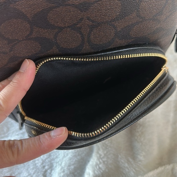 COACH Mini Court Backpack in Signature Canvas - Picture 13 of 13